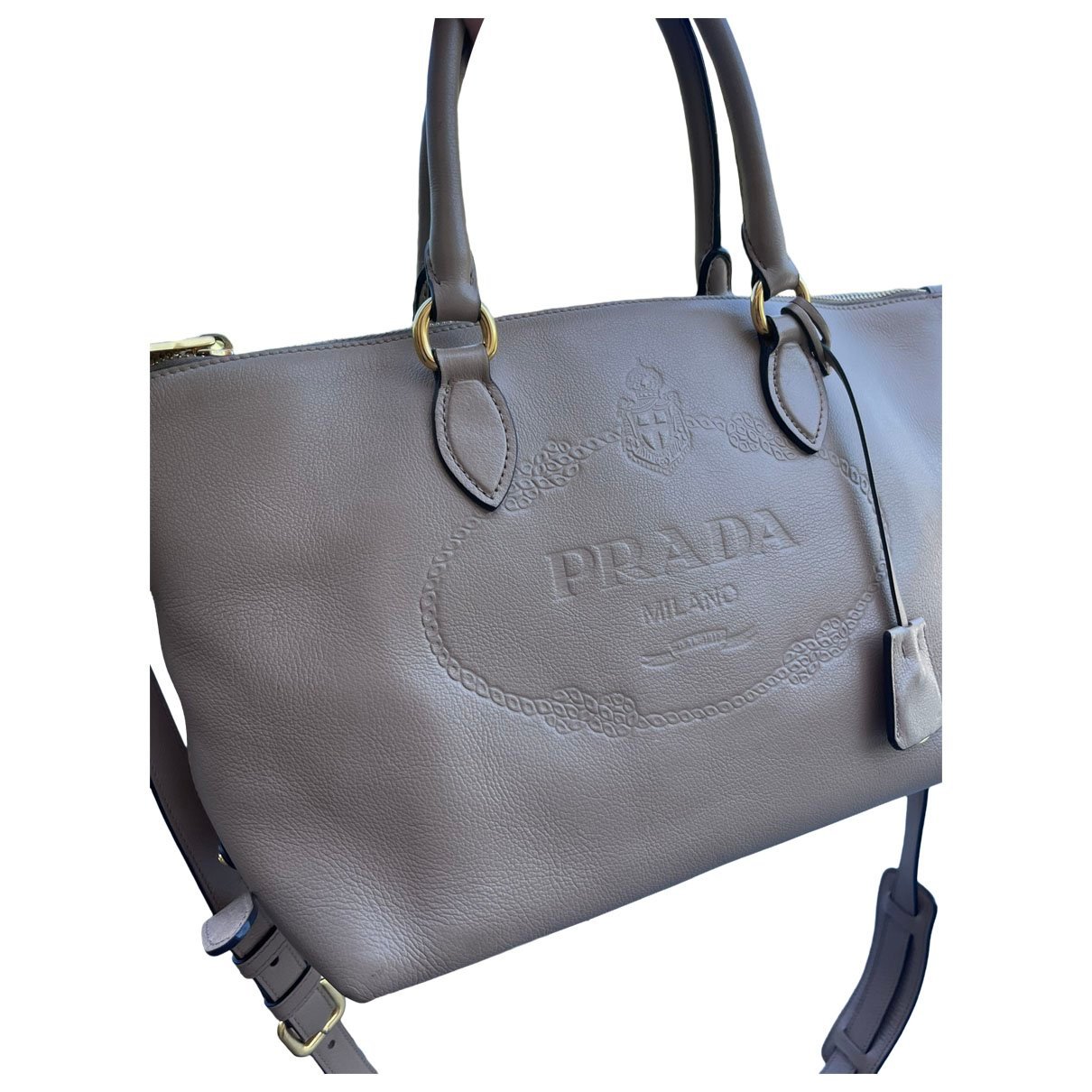 Leather handbag