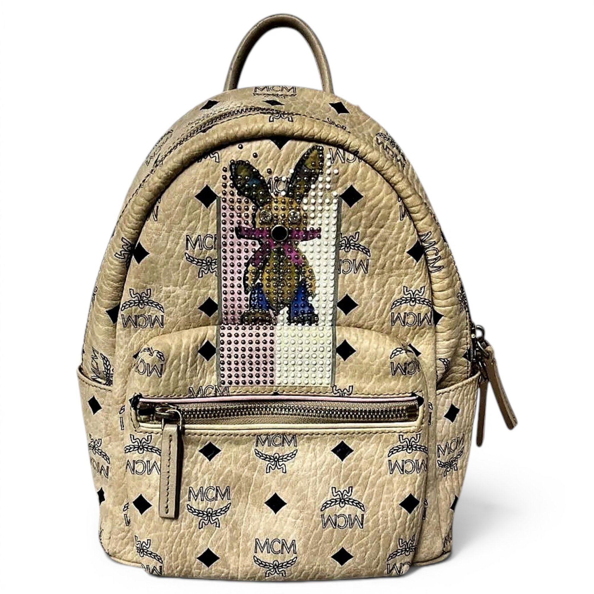 Stark vegan leather backpack
