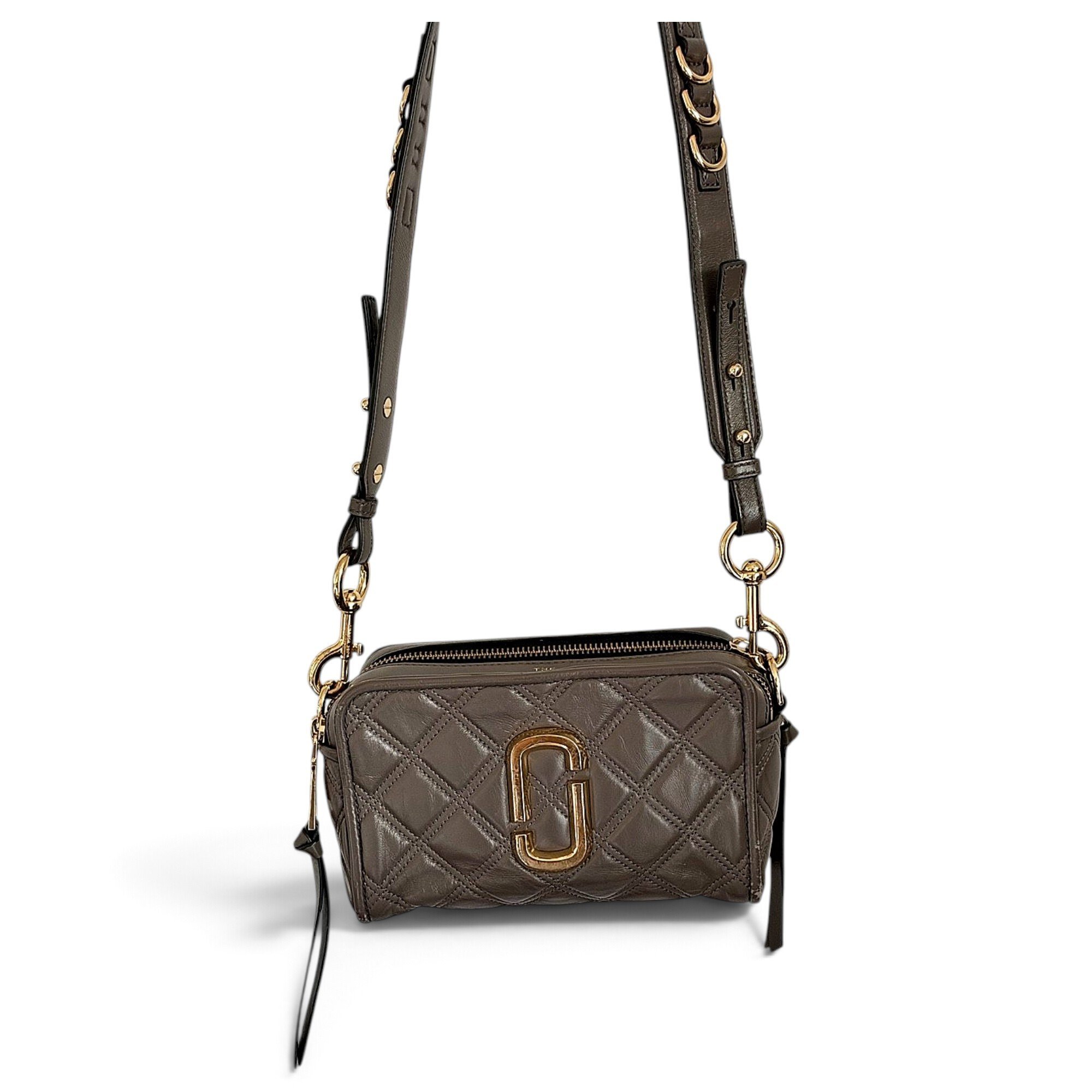 Marc Jacobs The Softshot leather crossbody bag