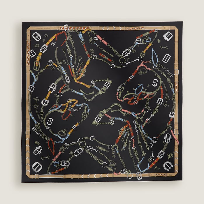 Les Chevaux Dechaines Scarf 90