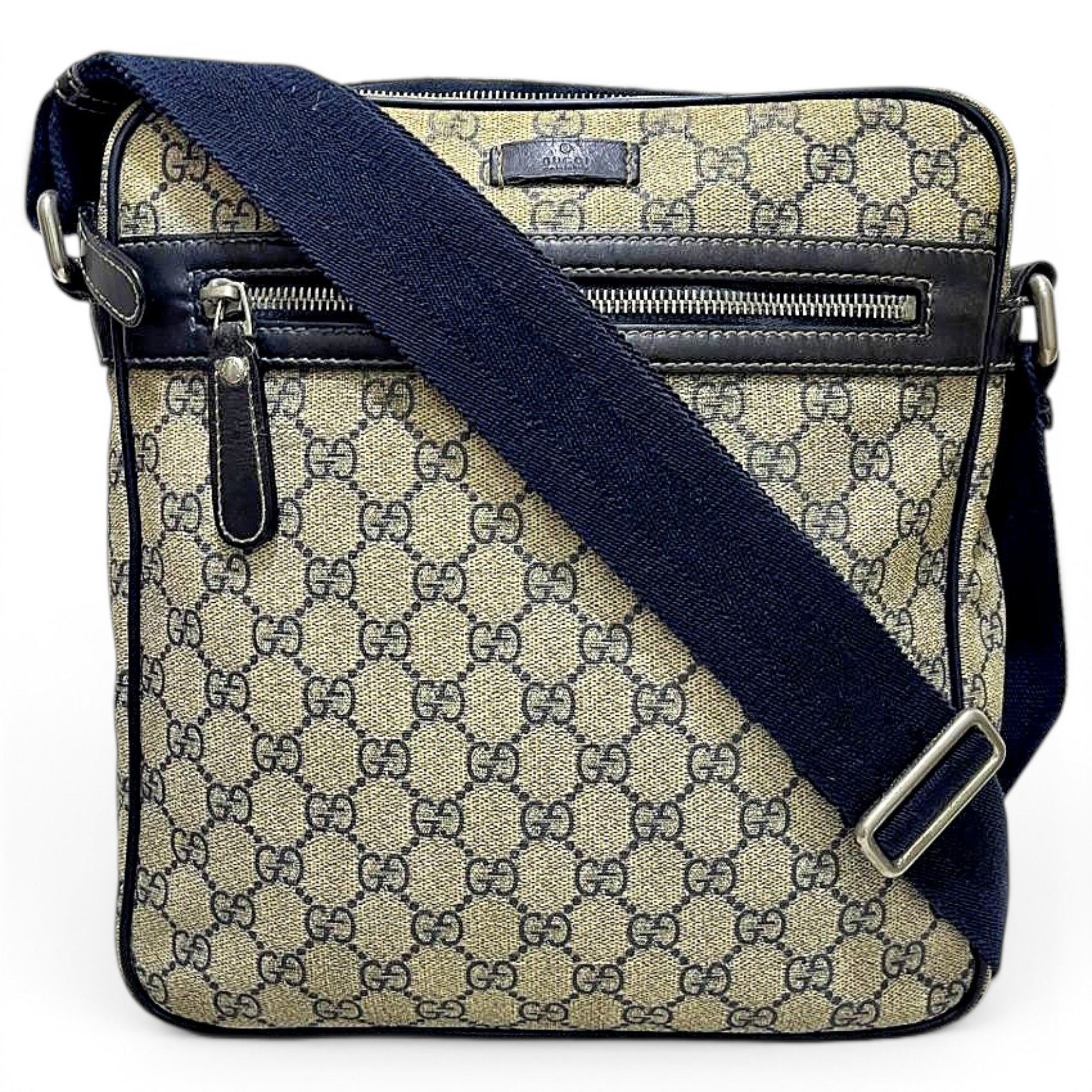 Leather crossbody bag