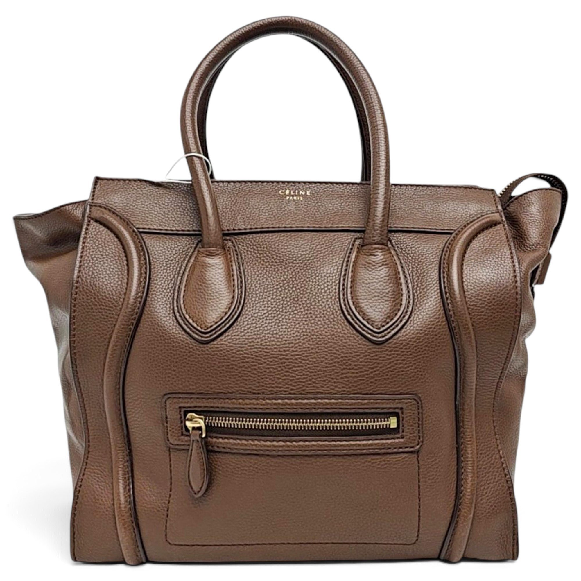 Luggage leather handbag