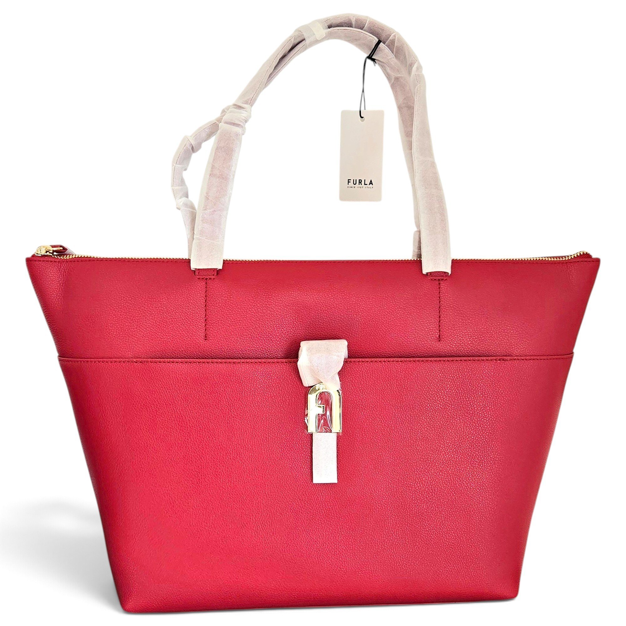 Leather handbag