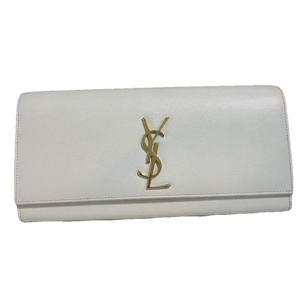 Kate monogramme leather clutch bag