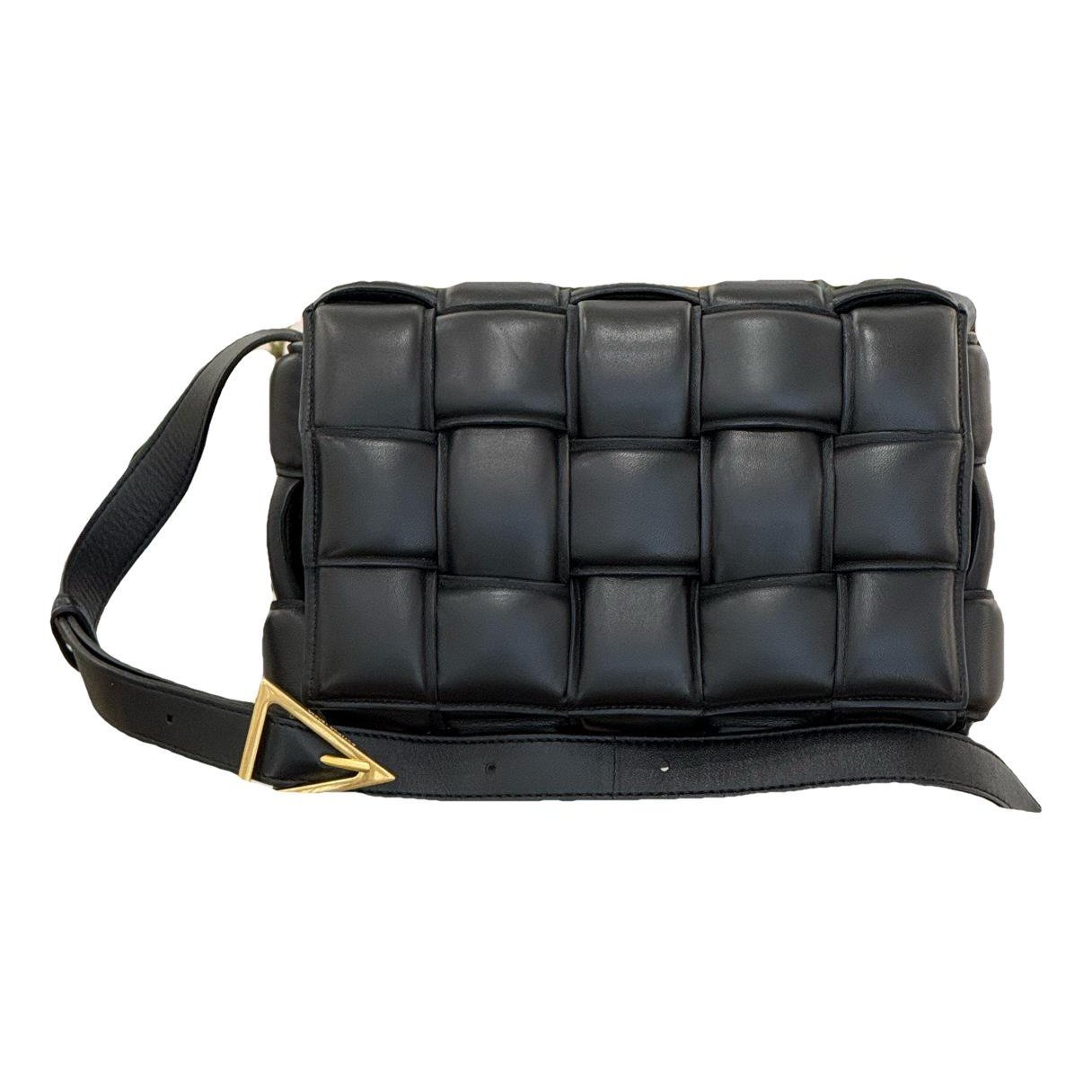 Cassette Padded leather handbag