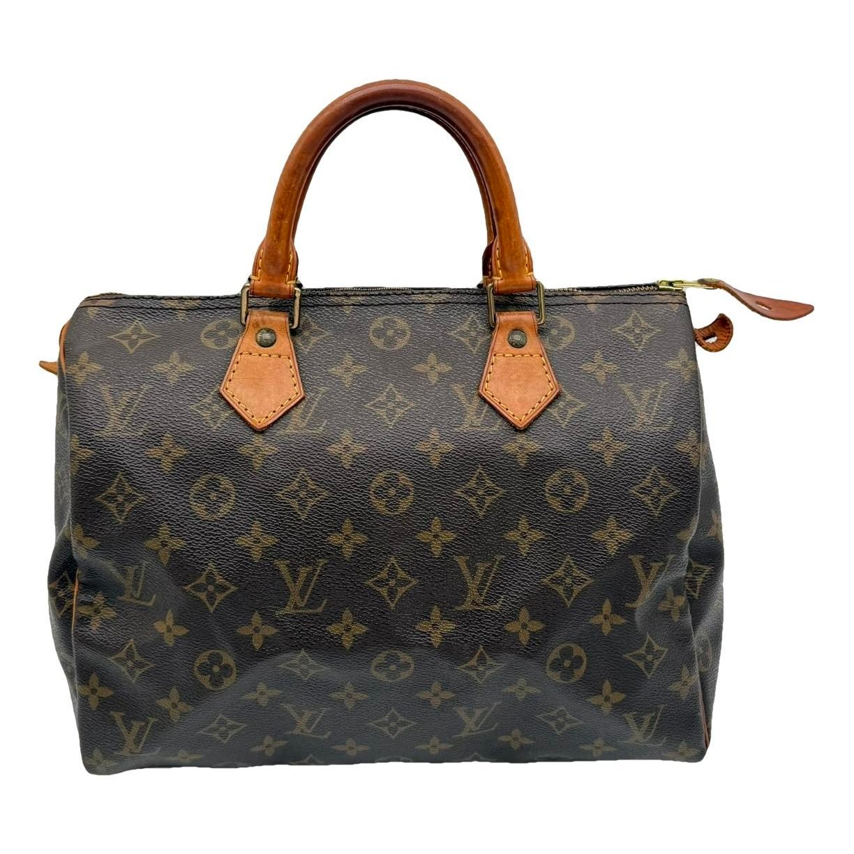 Speedy leather handbag