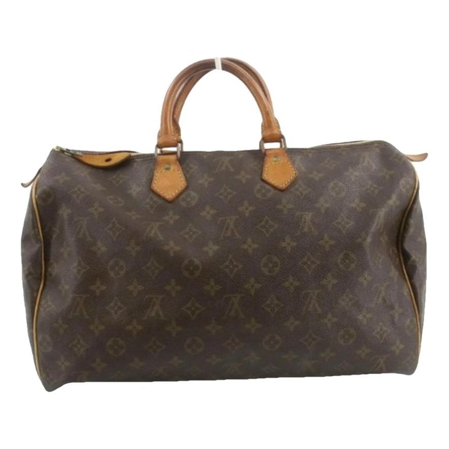 Speedy leather handbag