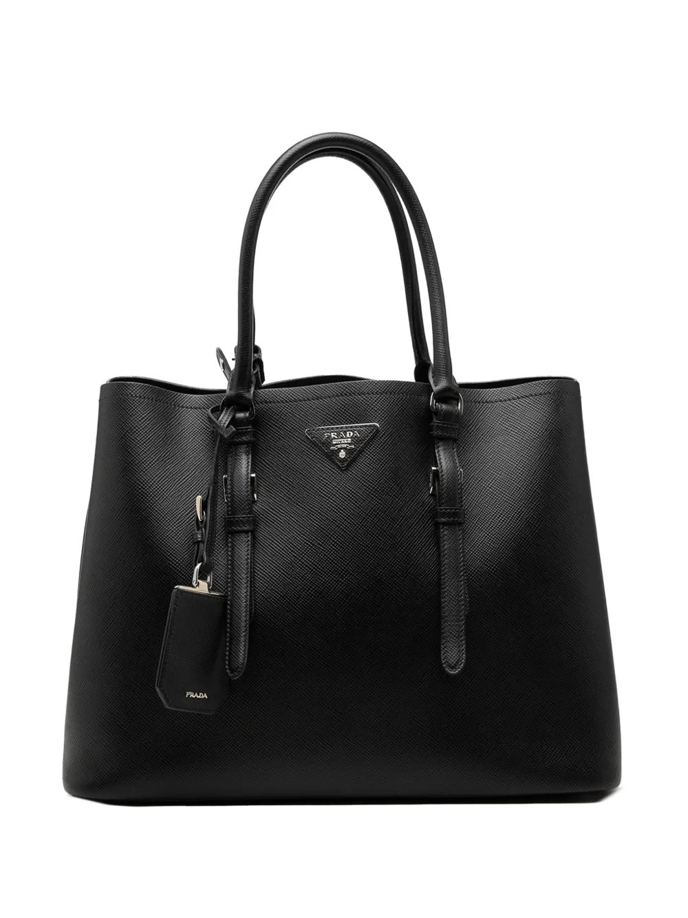 Prada 2010-2026 Medium Saffiano Cuir Double satchel