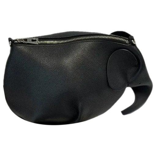 Animals leather handbag