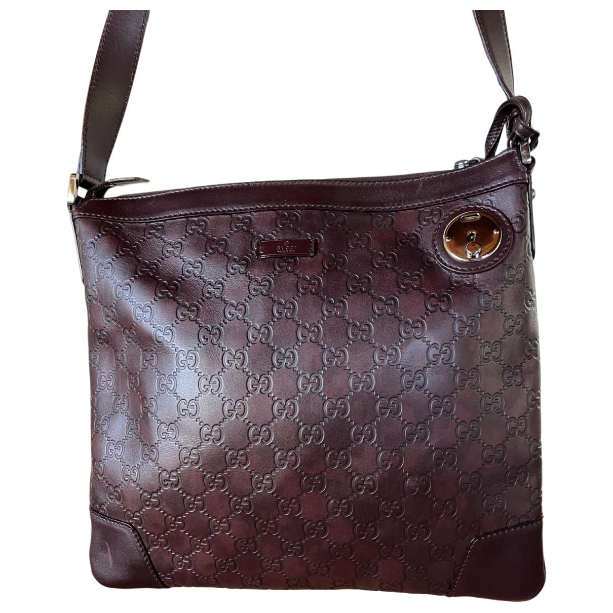 Leather crossbody bag