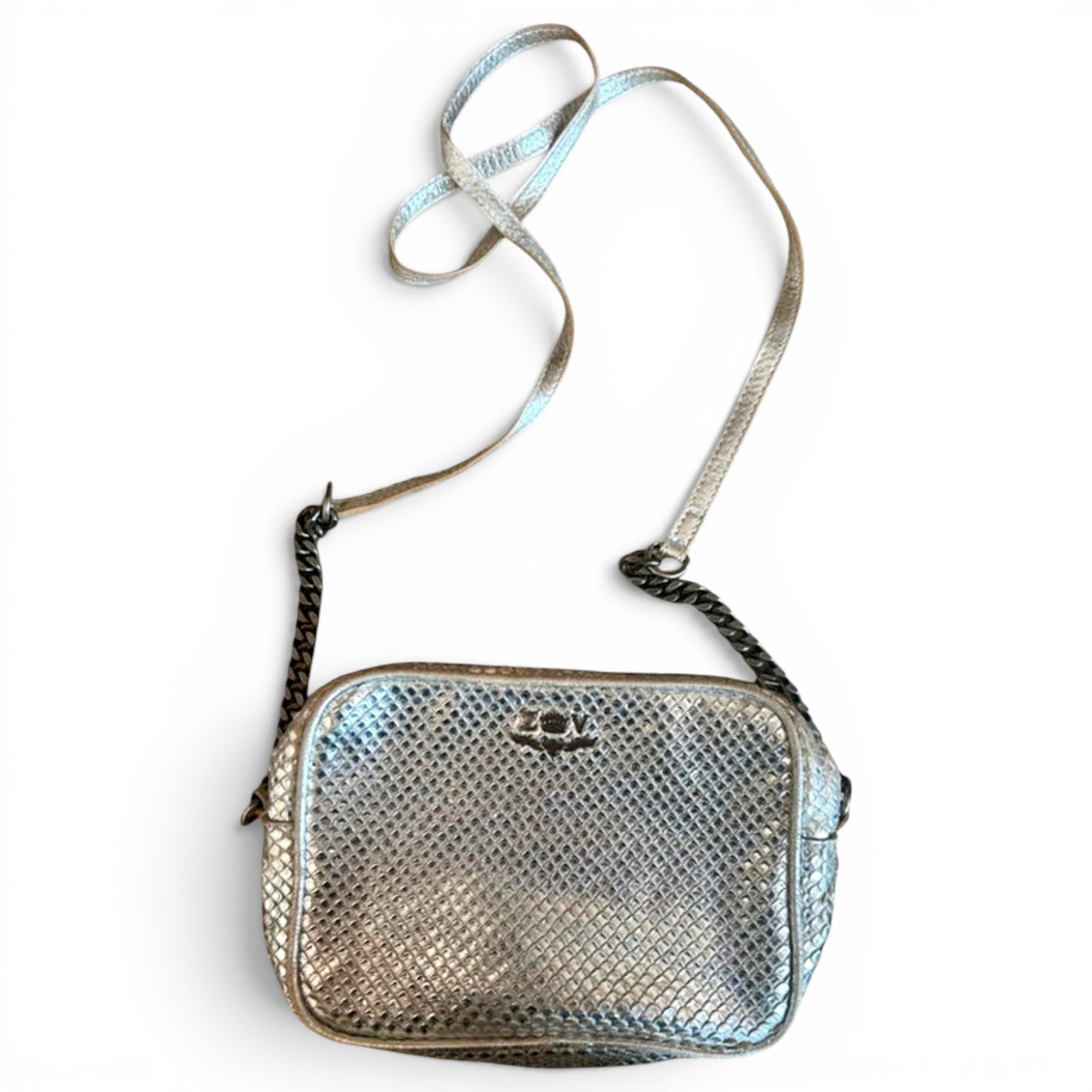 Leather crossbody bag