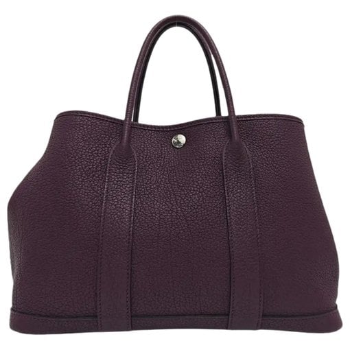 Garden Party leather handbag