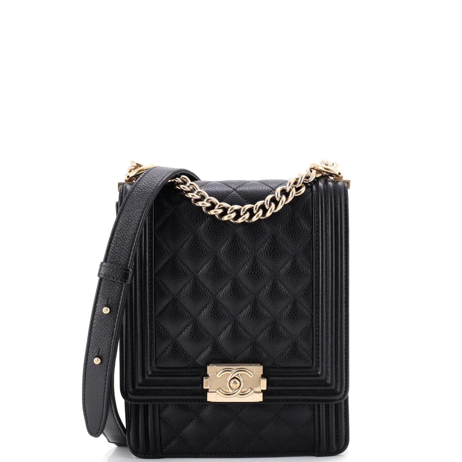 North South Boy leather handbag