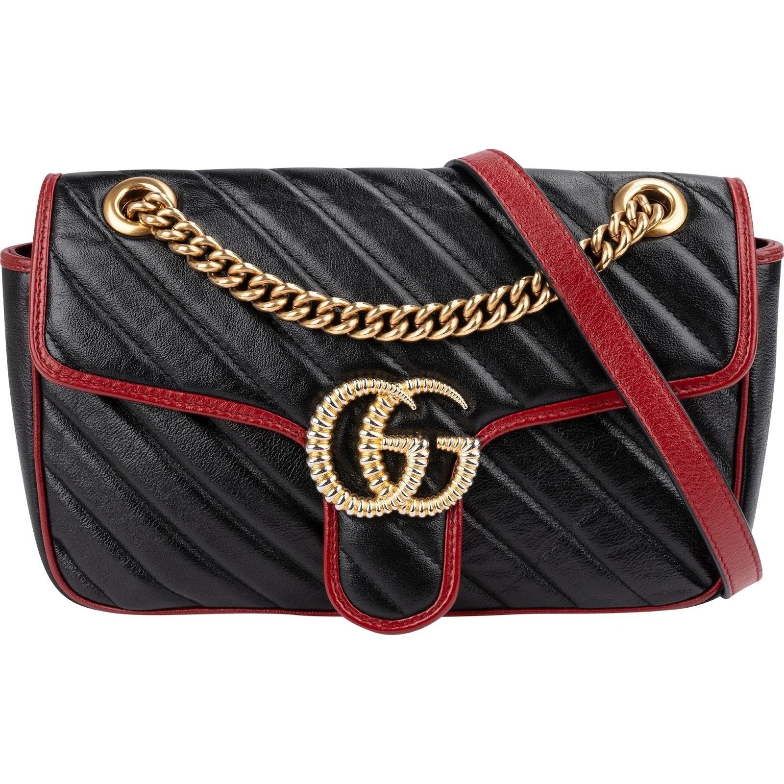 GG Marmont leather crossbody bag