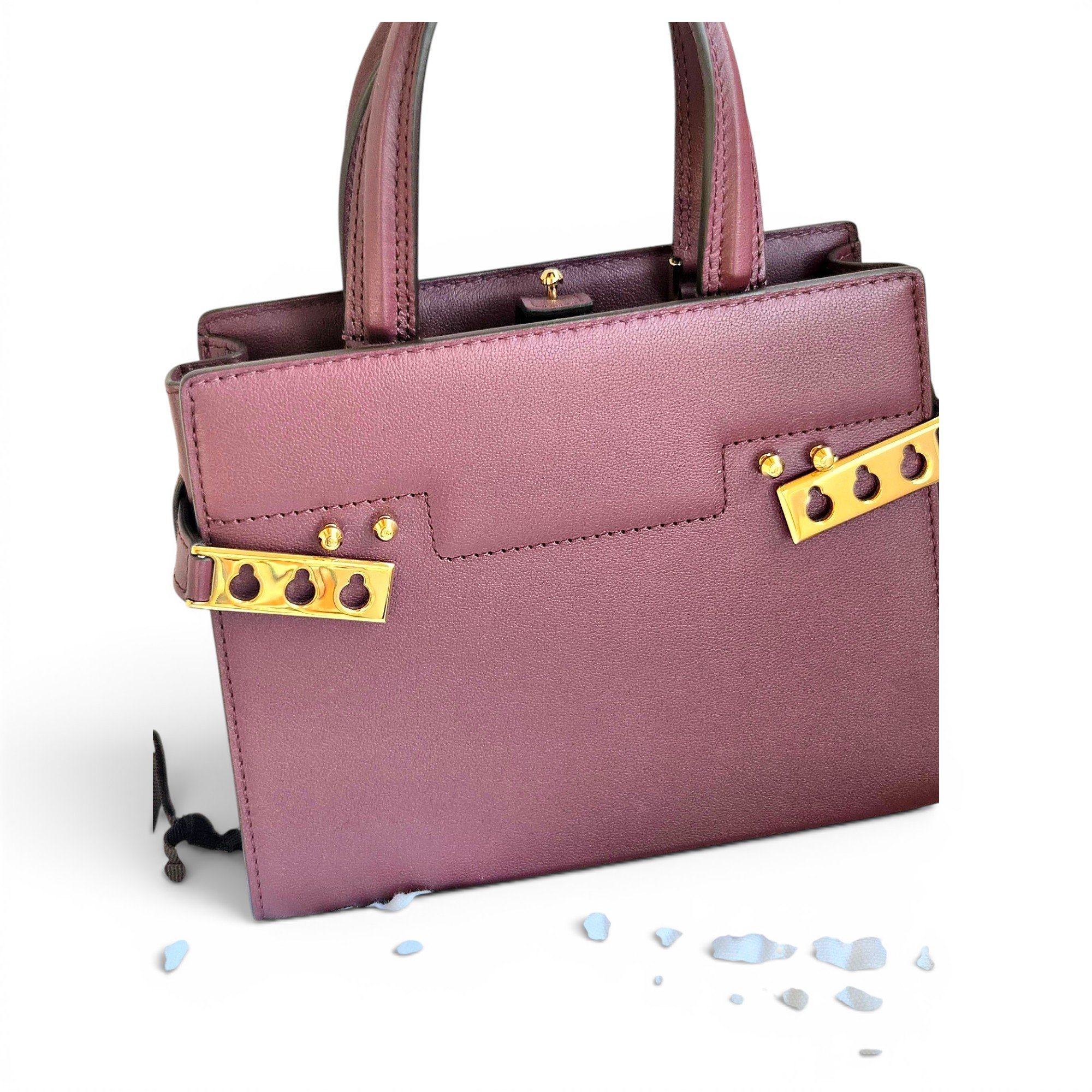 Delvaux Tempête leather handbag