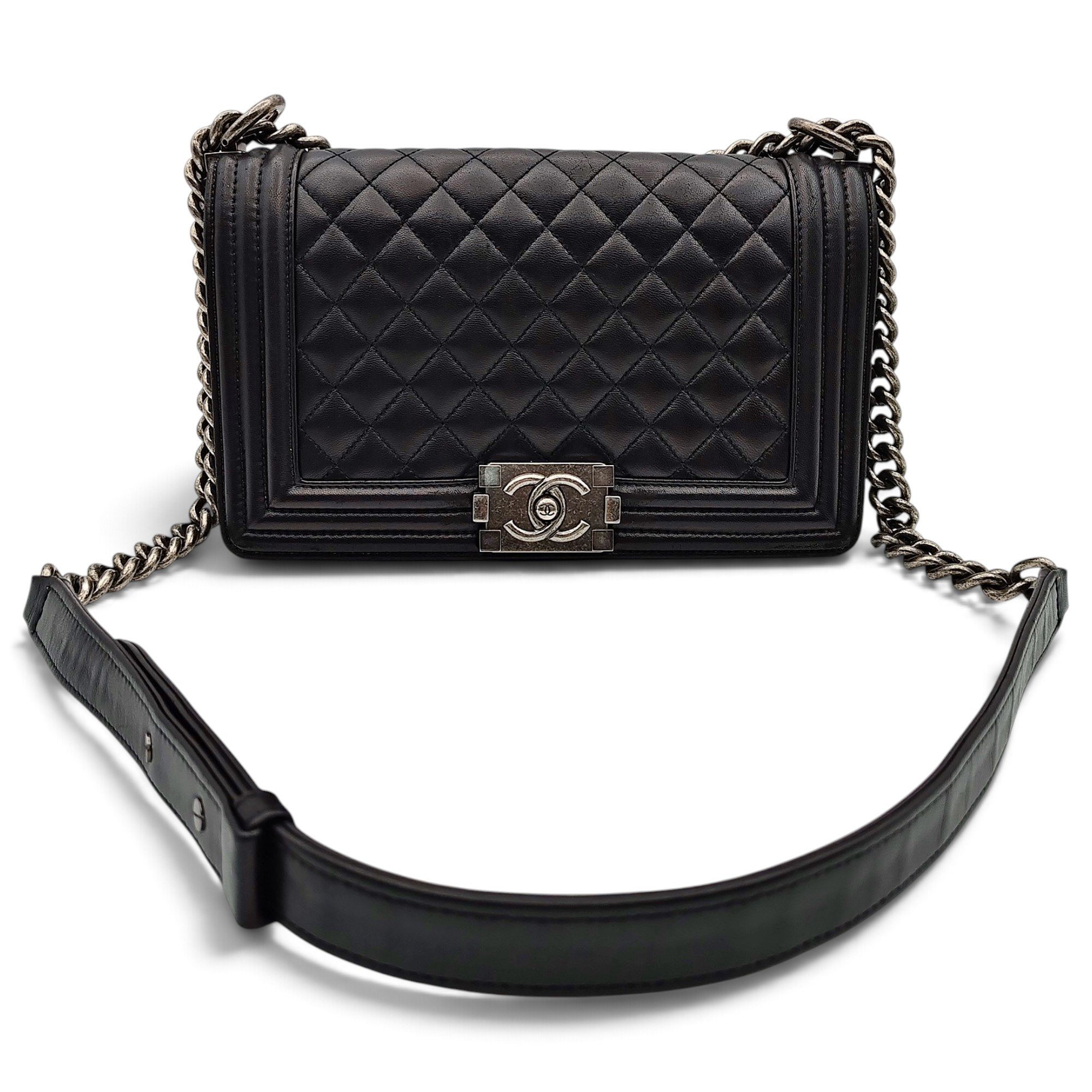 Boy leather handbag