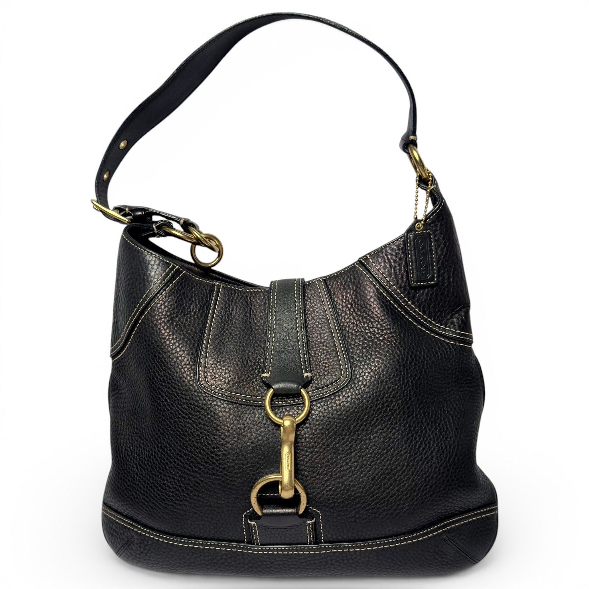 Hamilton Hobo leather handbag