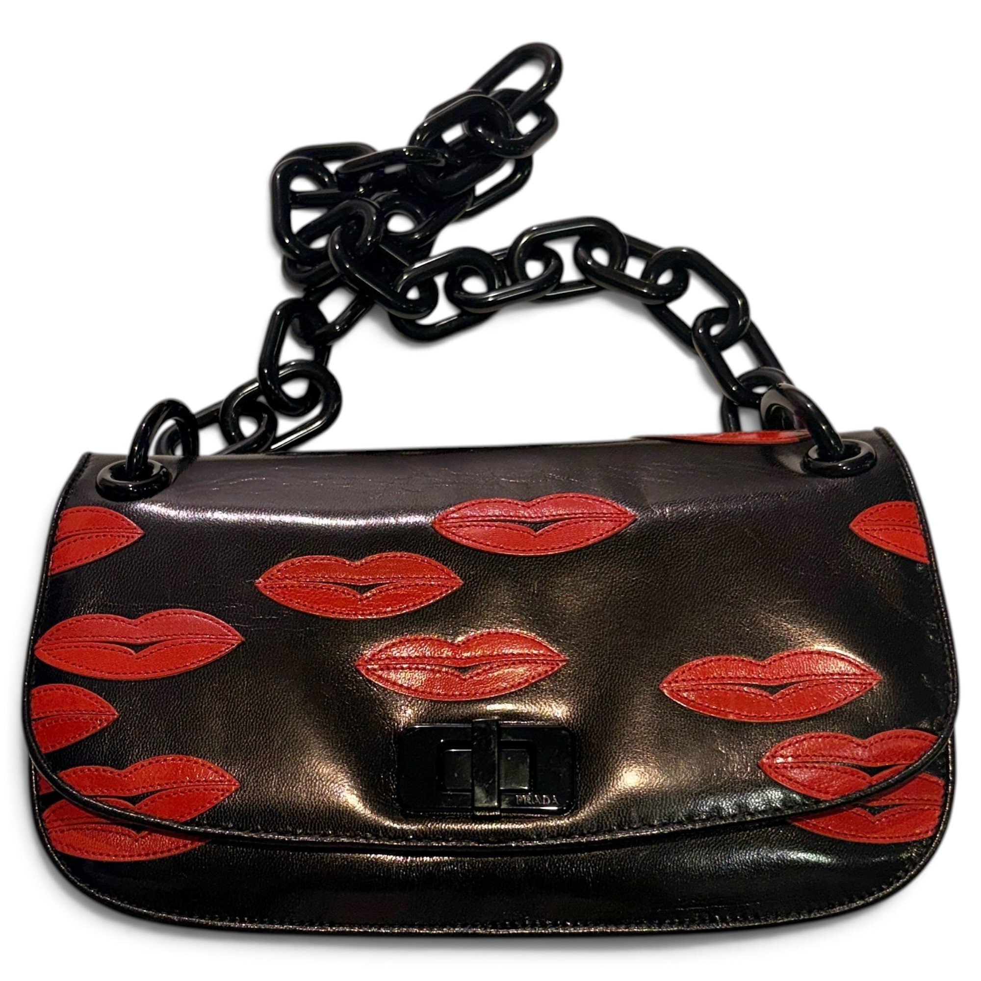 Leather handbag