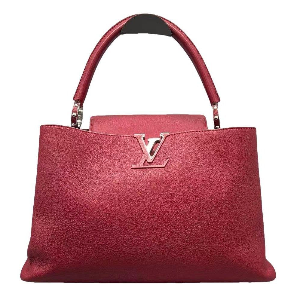 Capucines leather tote
