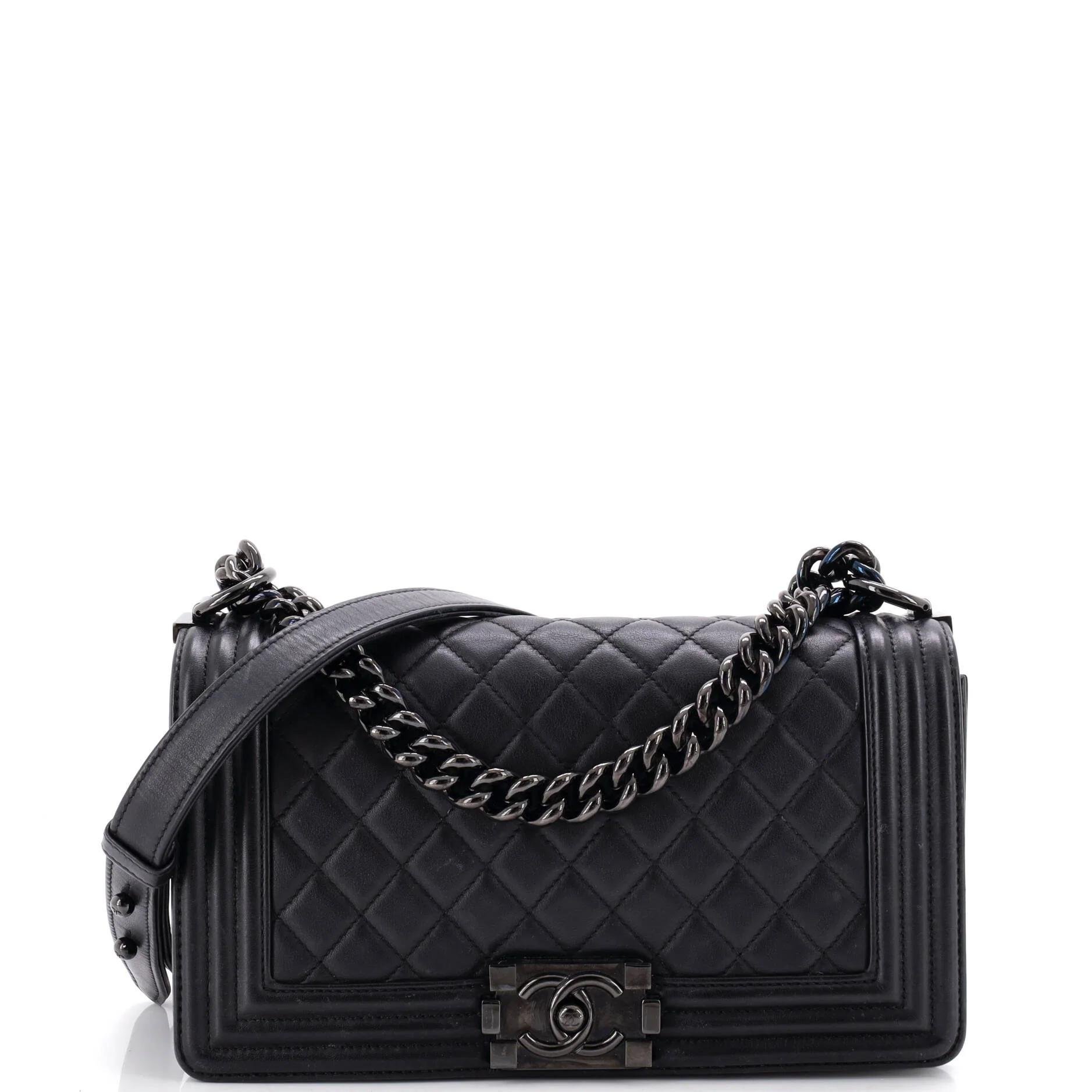 Boy leather handbag