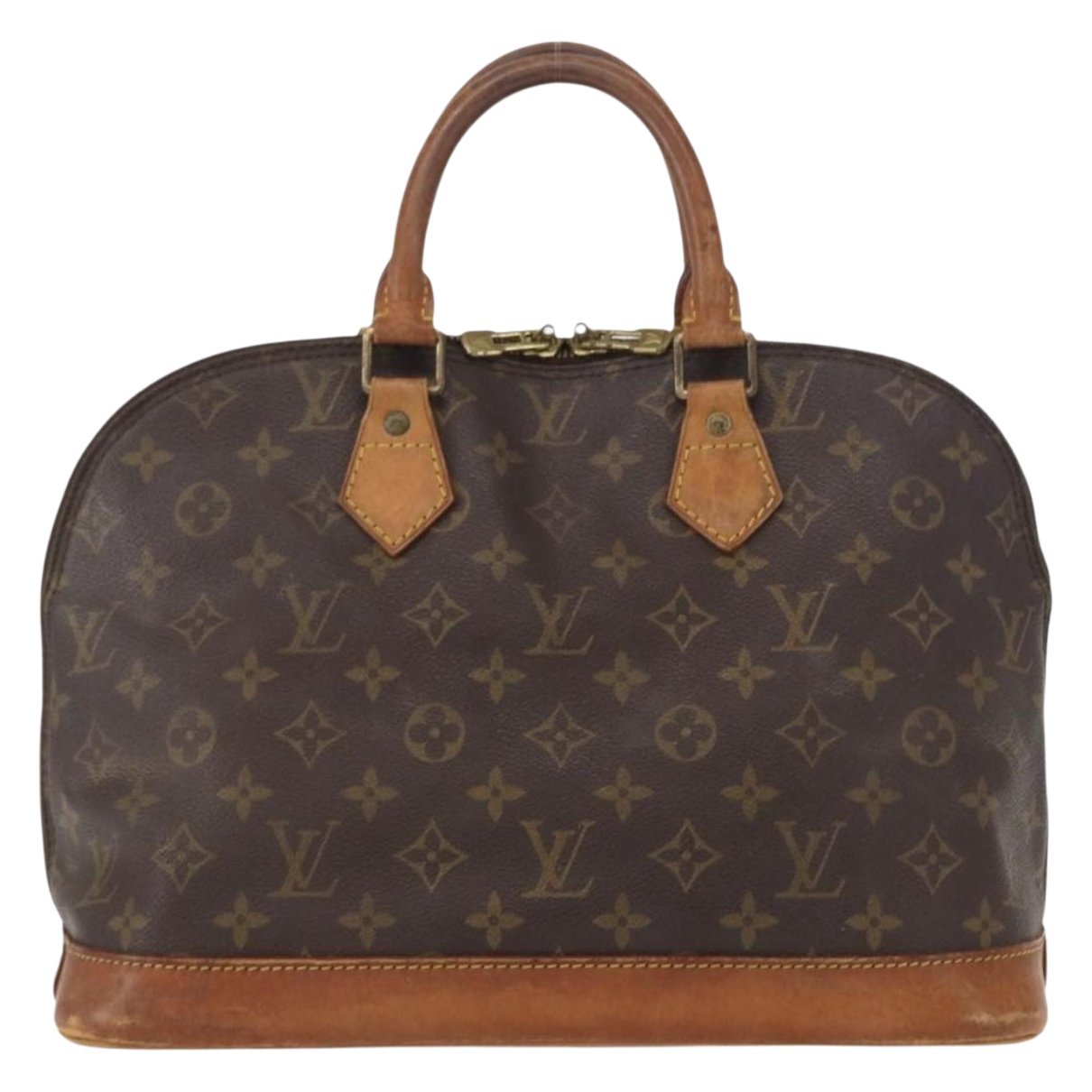 Alma leather handbag