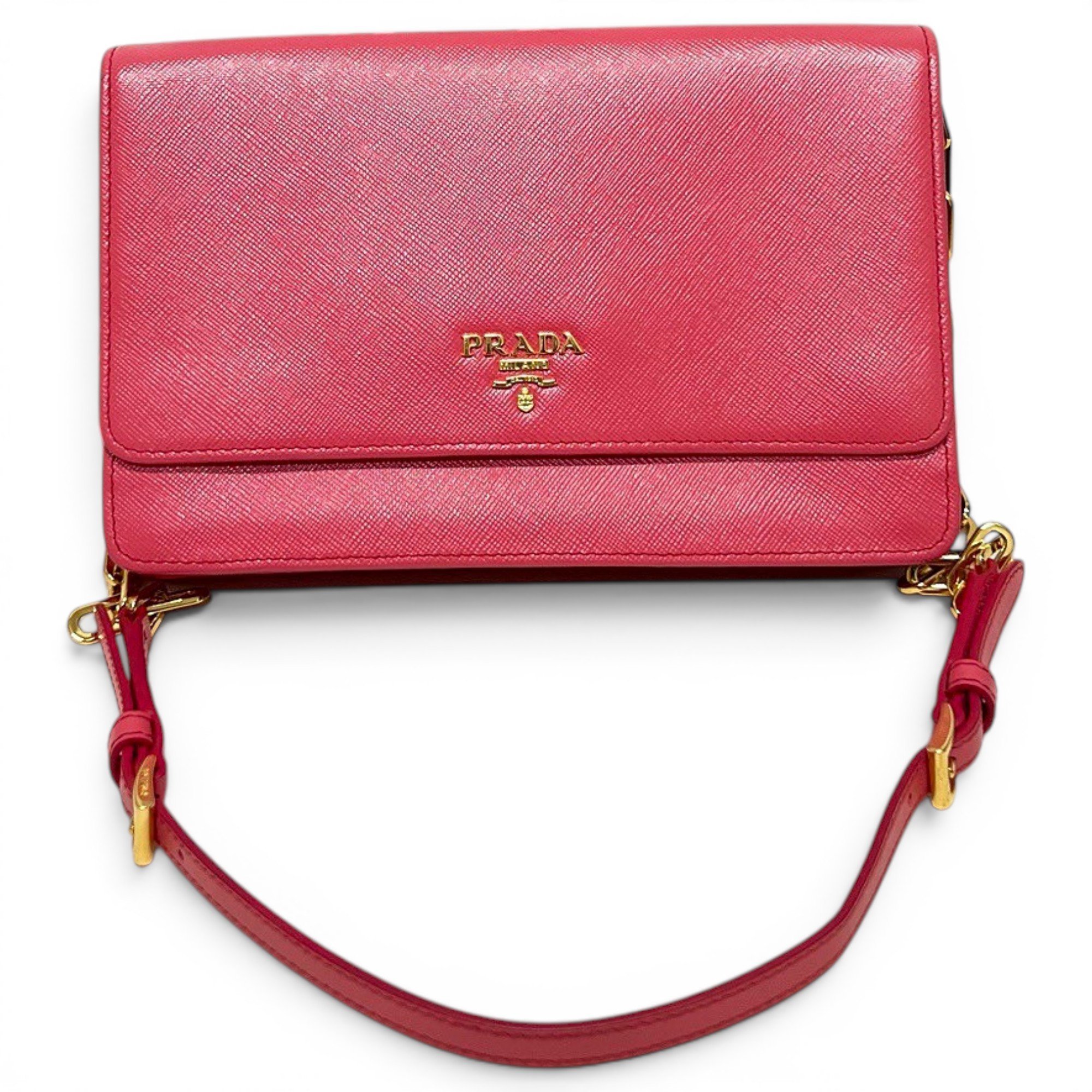 Leather crossbody bag