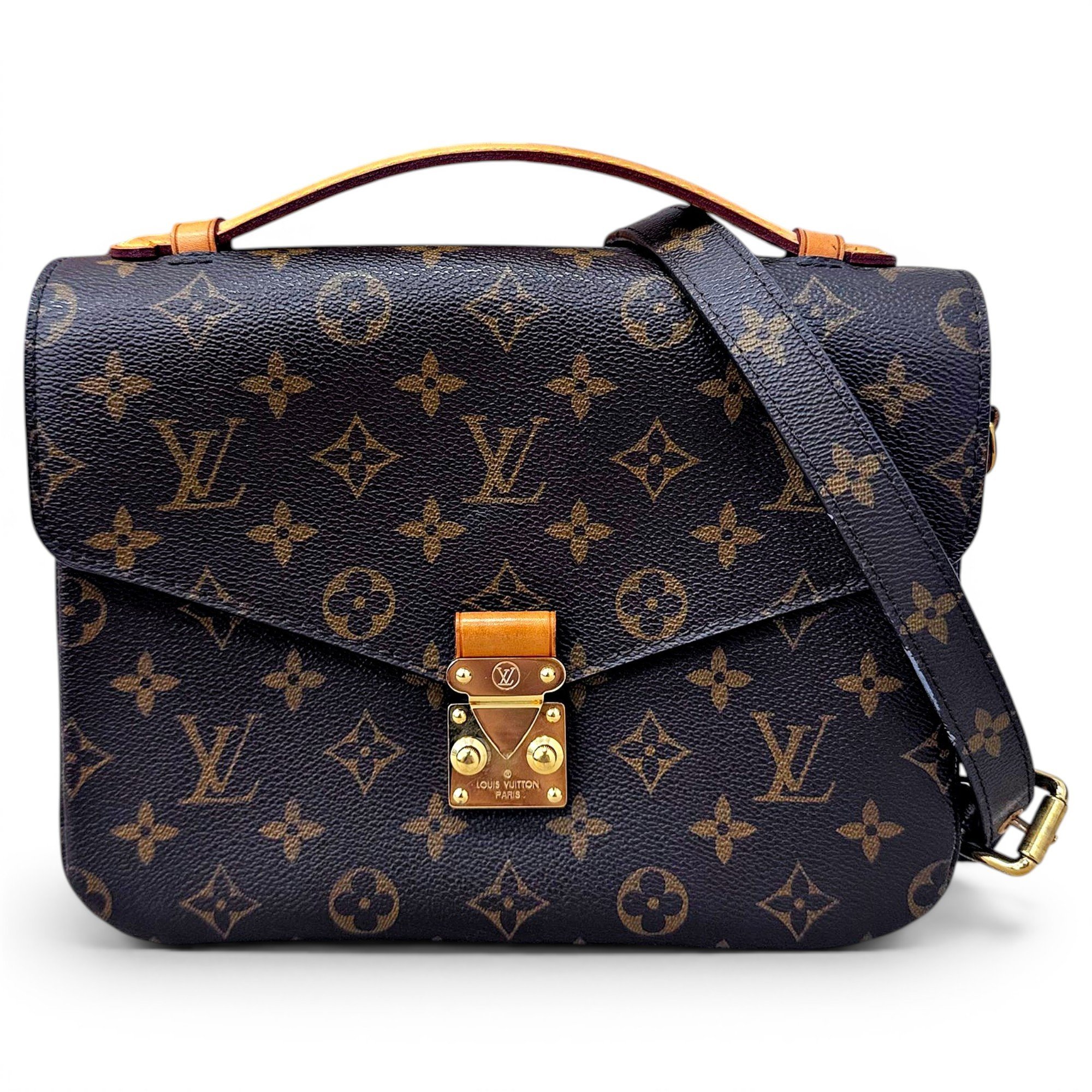 Metis leather crossbody bag