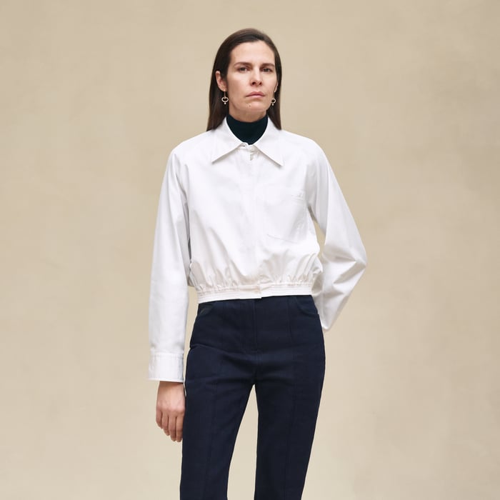 Blanc Shirt Jacket