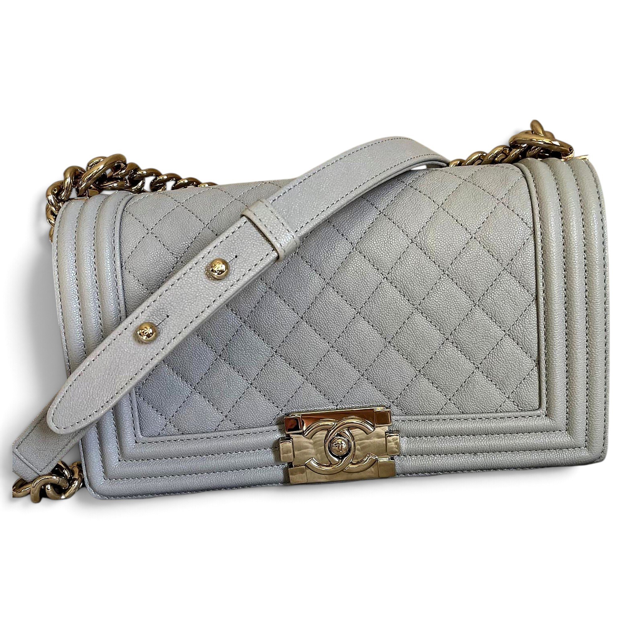 Boy leather crossbody bag