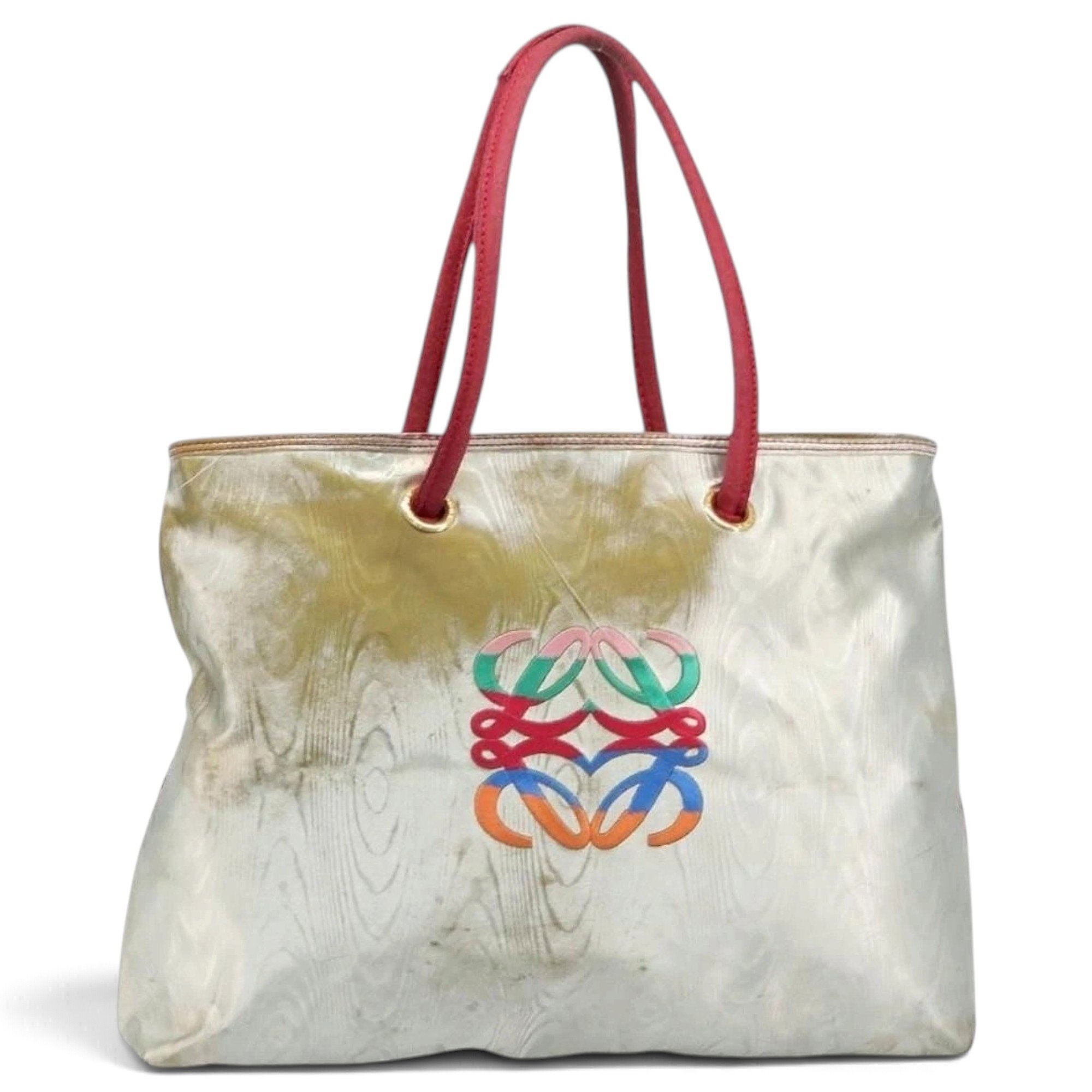 Leather tote