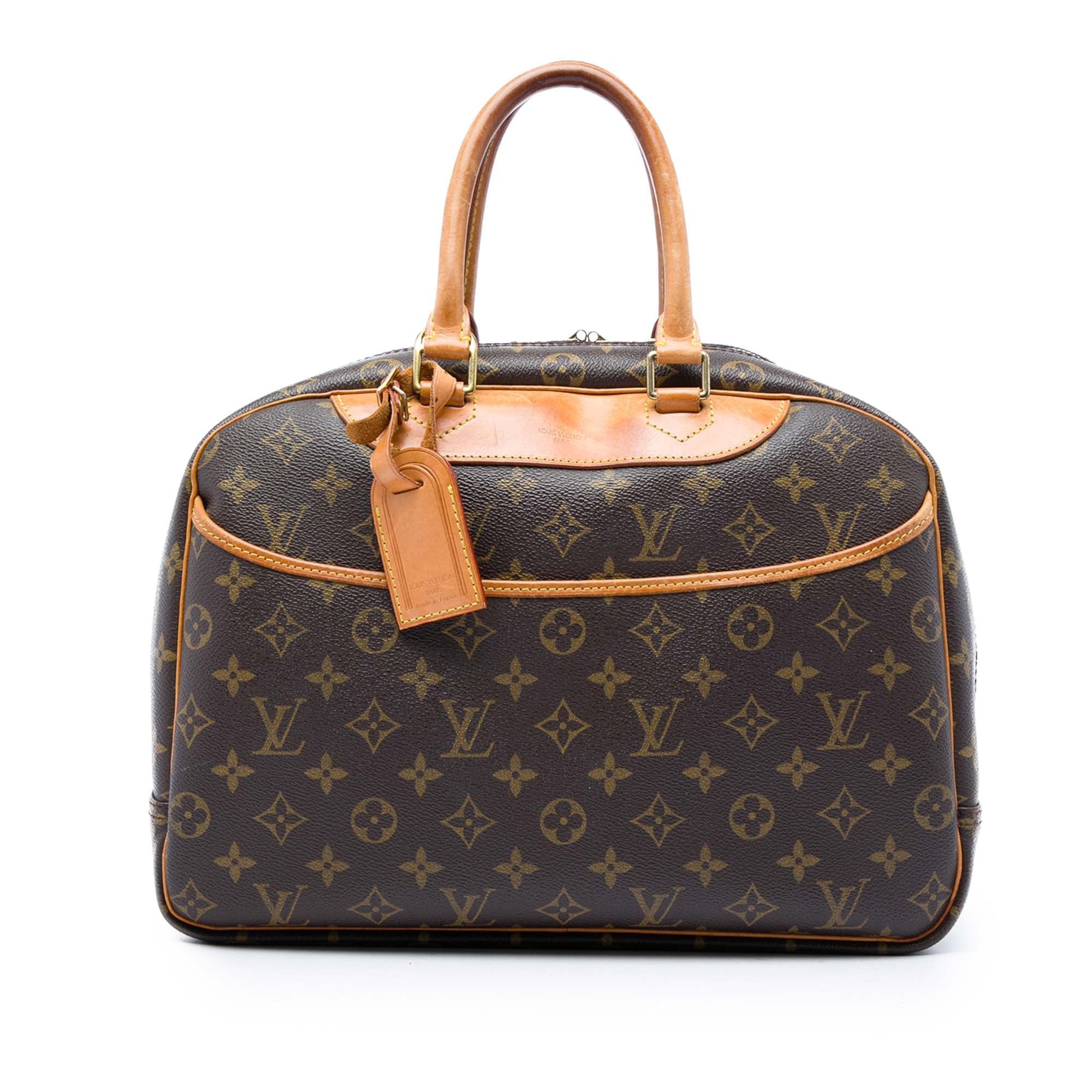 Deauville leather handbag