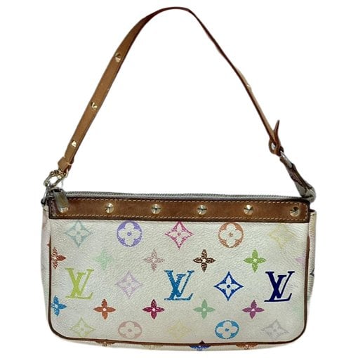 Pochette Accessoire leather handbag