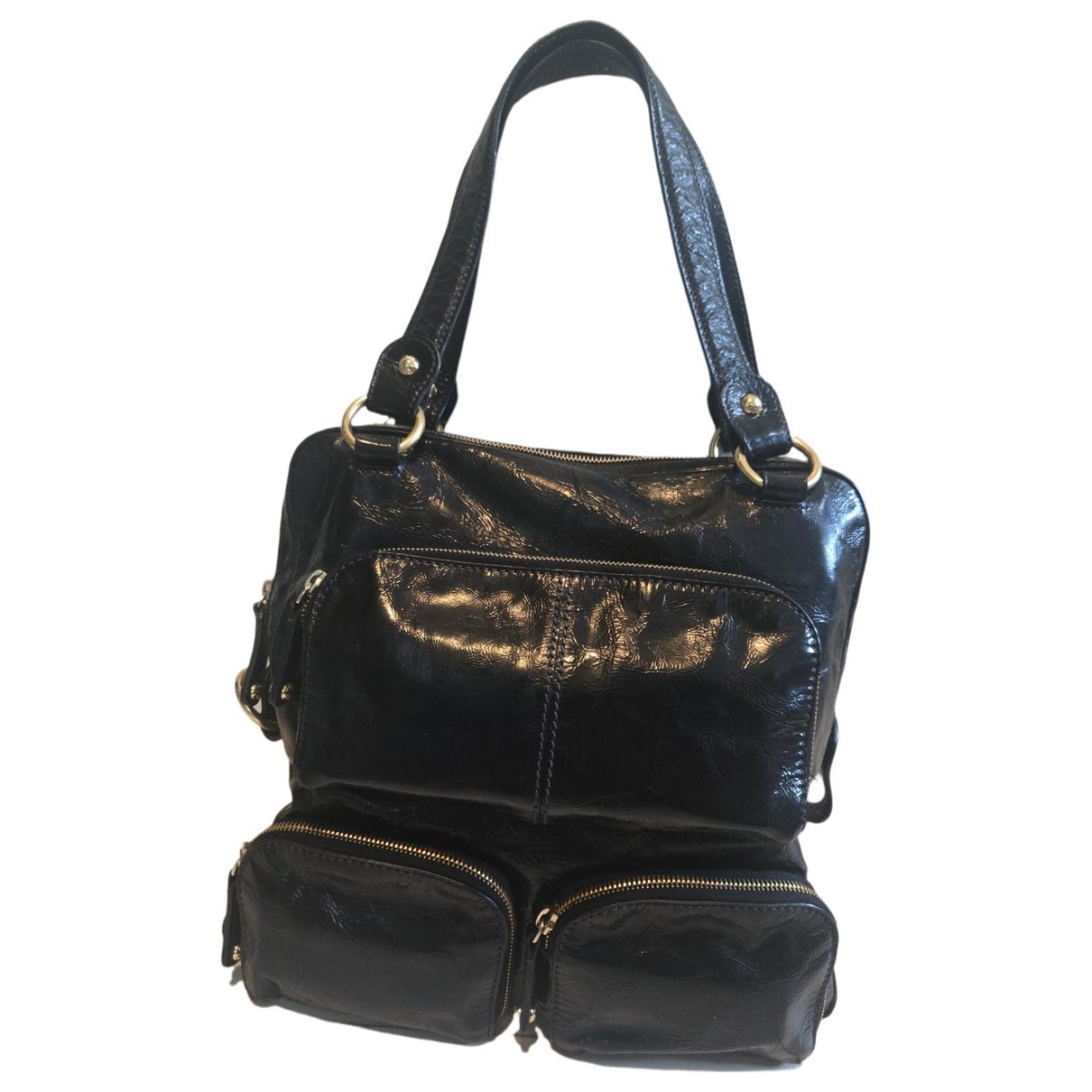 Leather tote