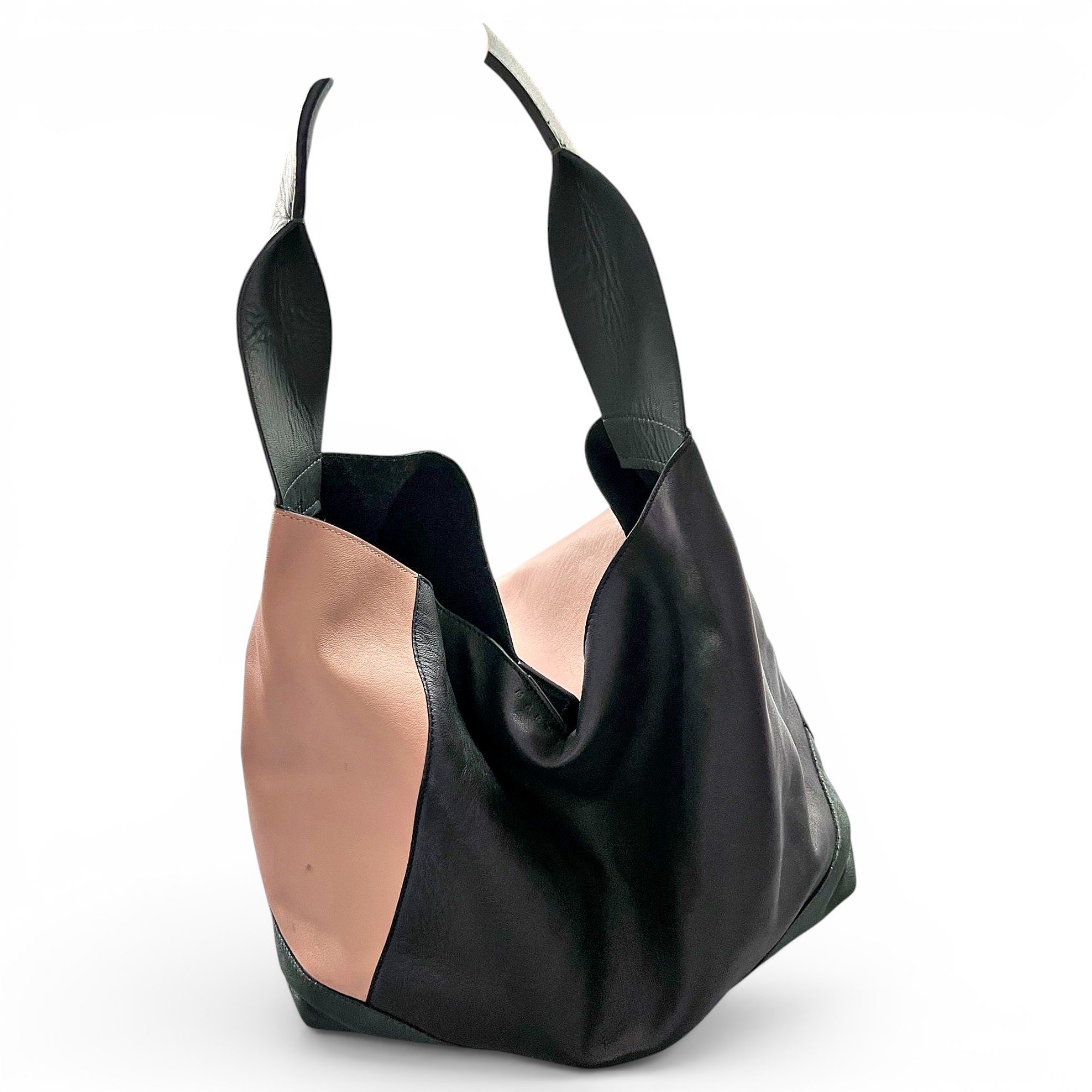 Leather handbag