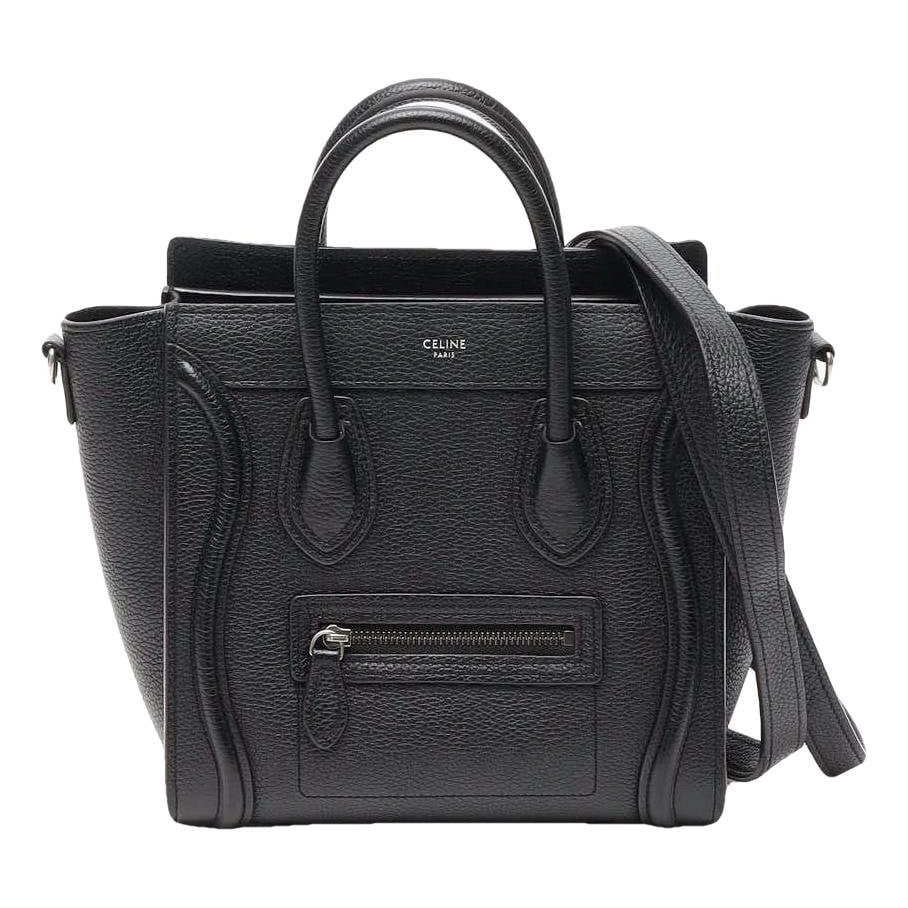 Nano Luggage leather handbag