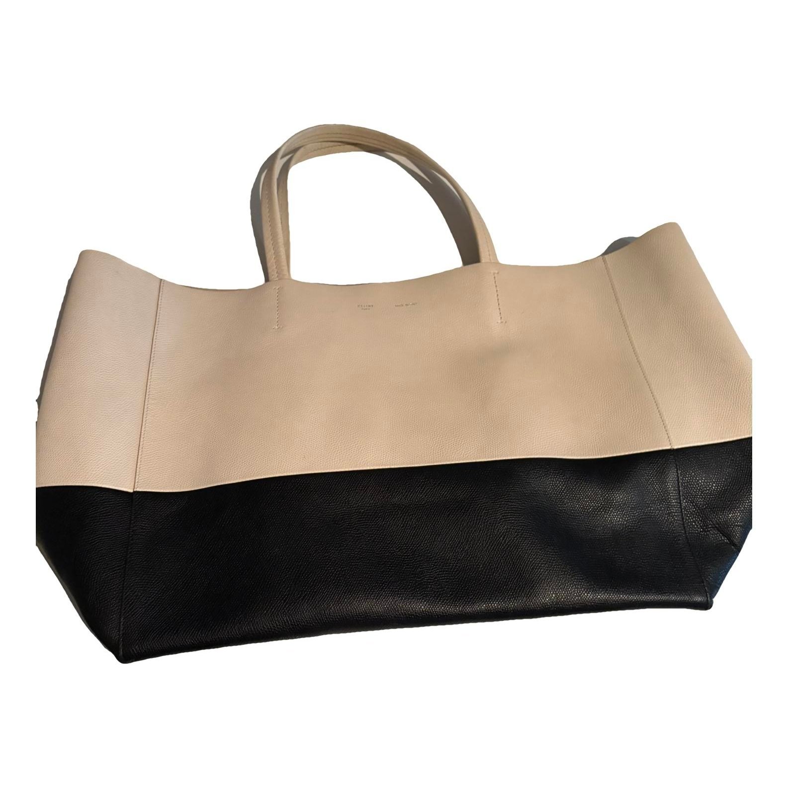 Leather tote