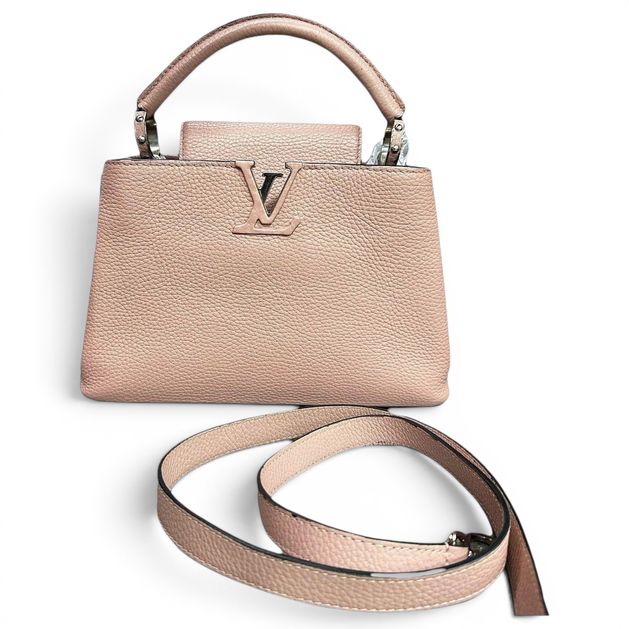 Capucines leather handbag