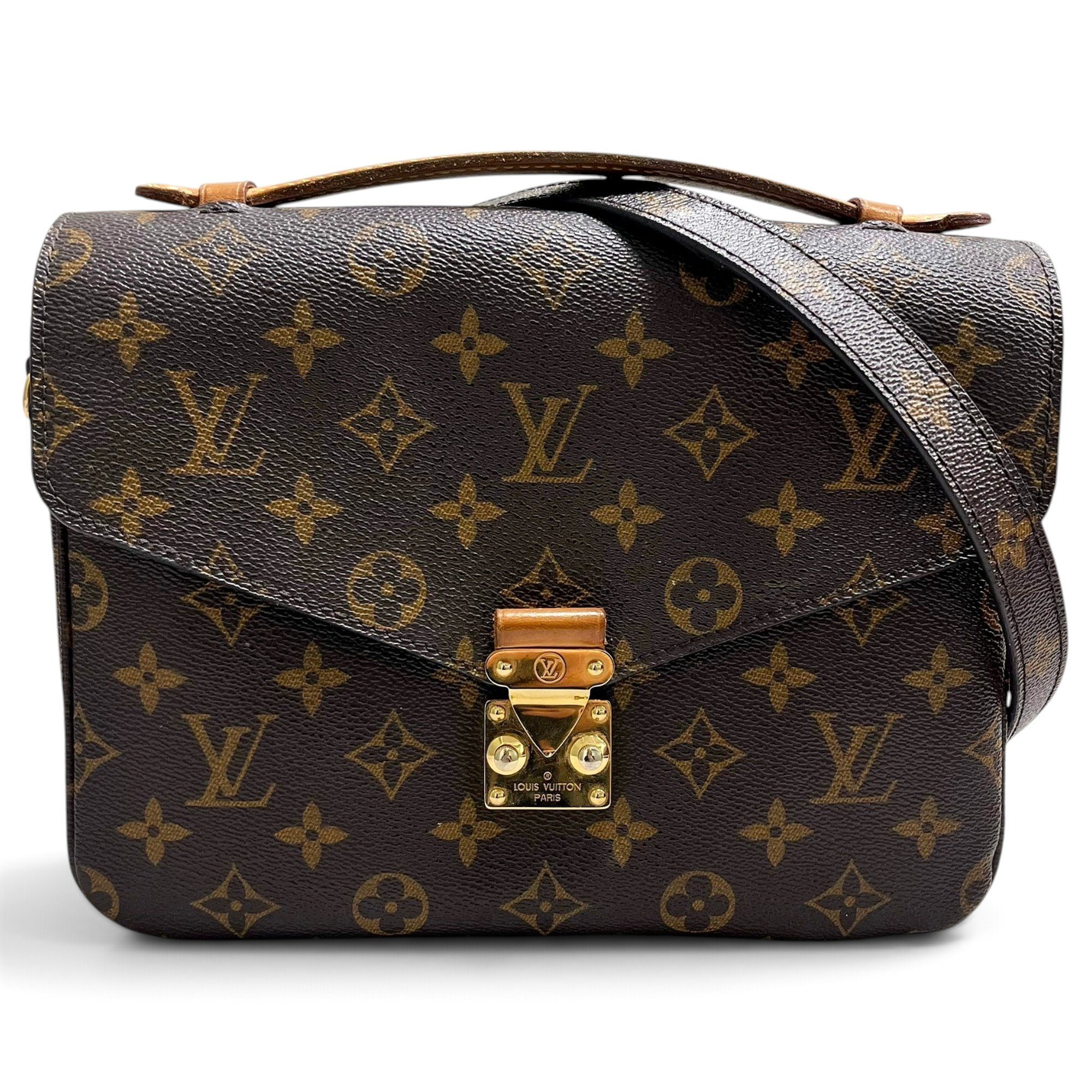 Metis leather handbag