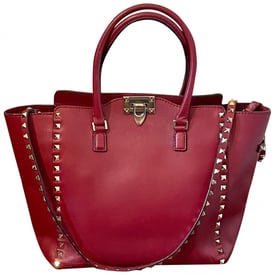 Valentino Garavani Red Leather Valentino Garavani Handbag