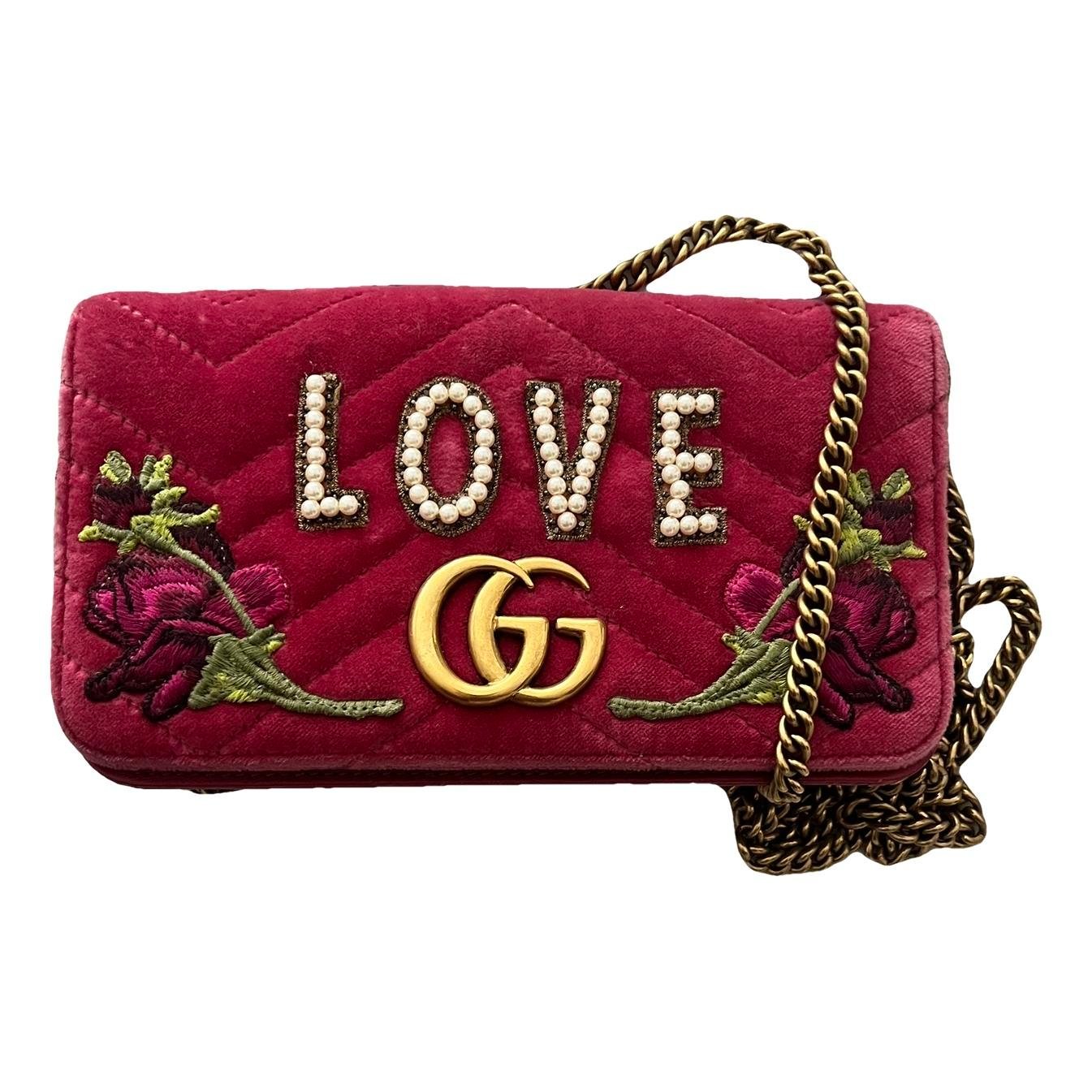 Velvet crossbody bag
