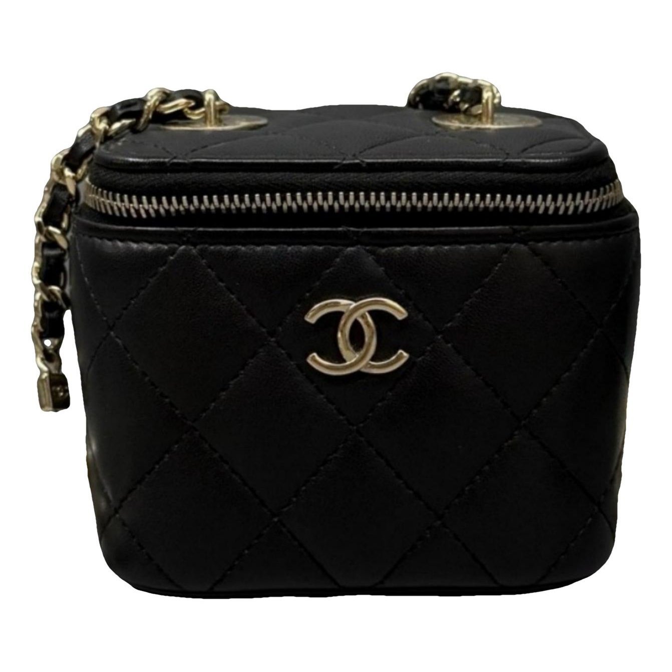Trendy CC Vanity leather bag