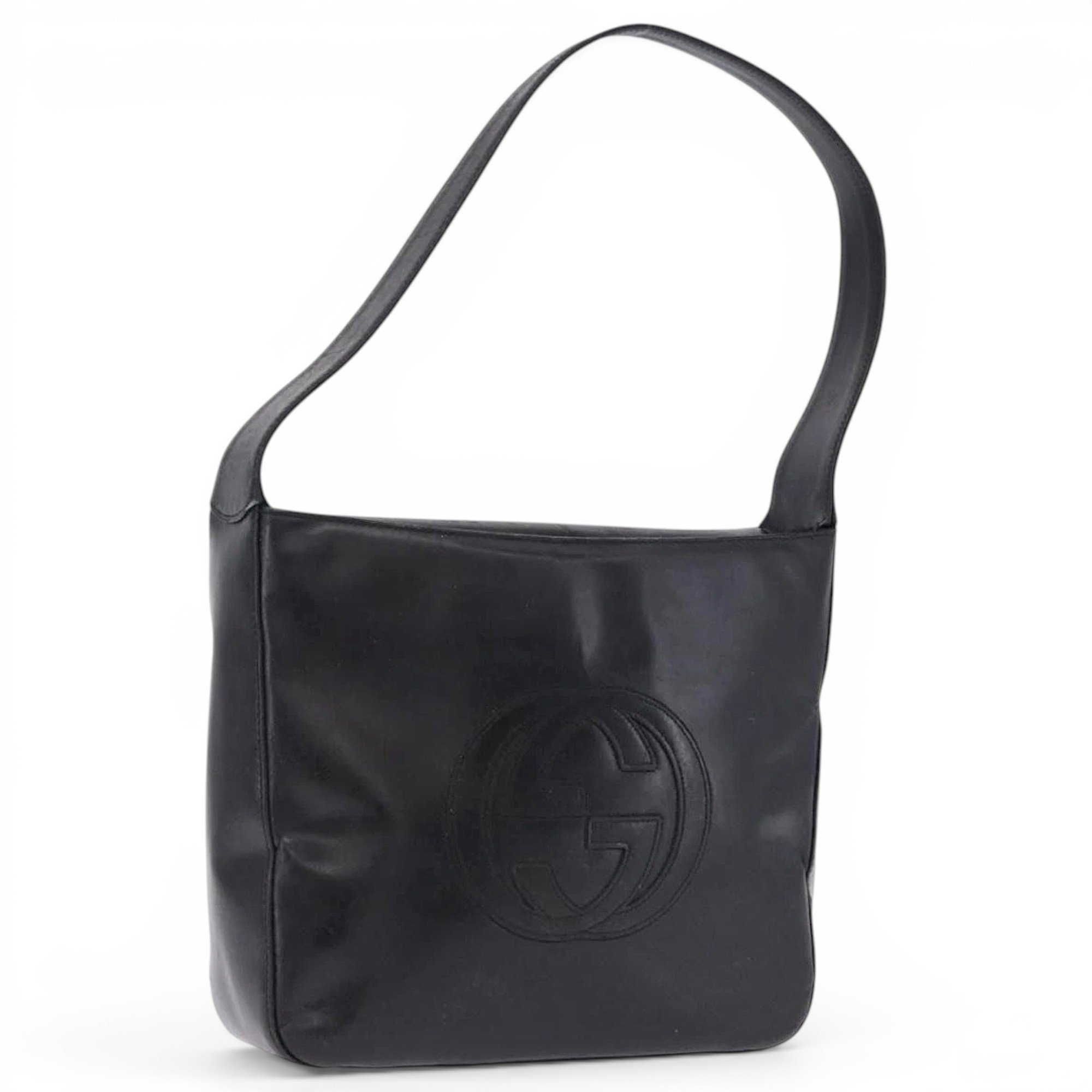 Leather handbag