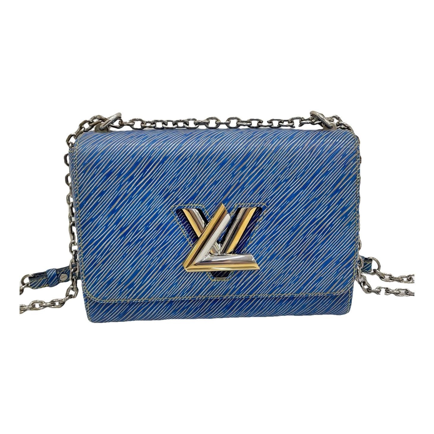 Twist leather handbag