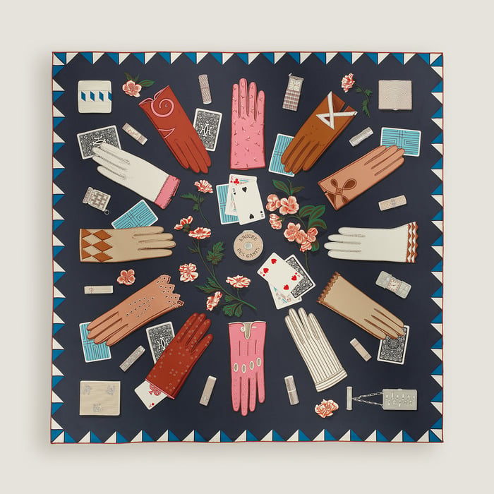 l'Heure Des Gants Scarf 90