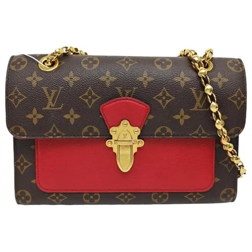 Victoire leather crossbody bag