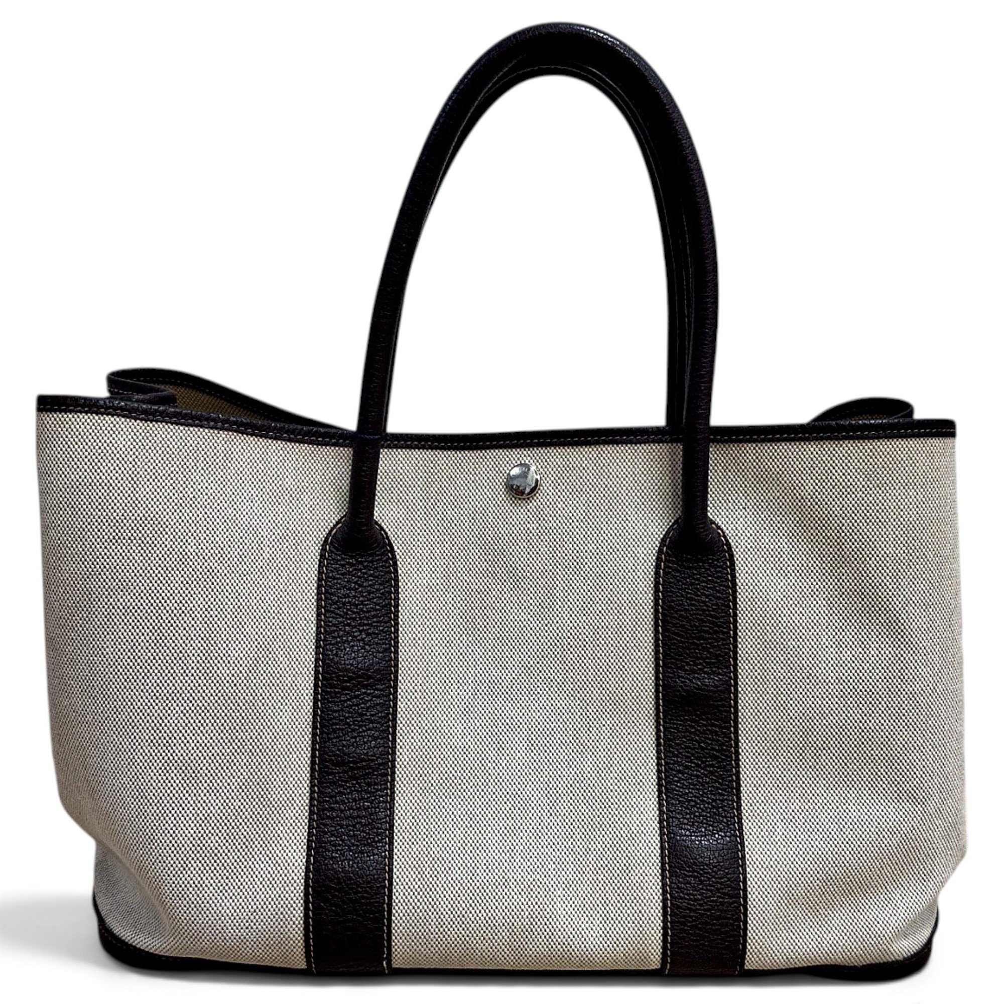 Garden Party leather handbag