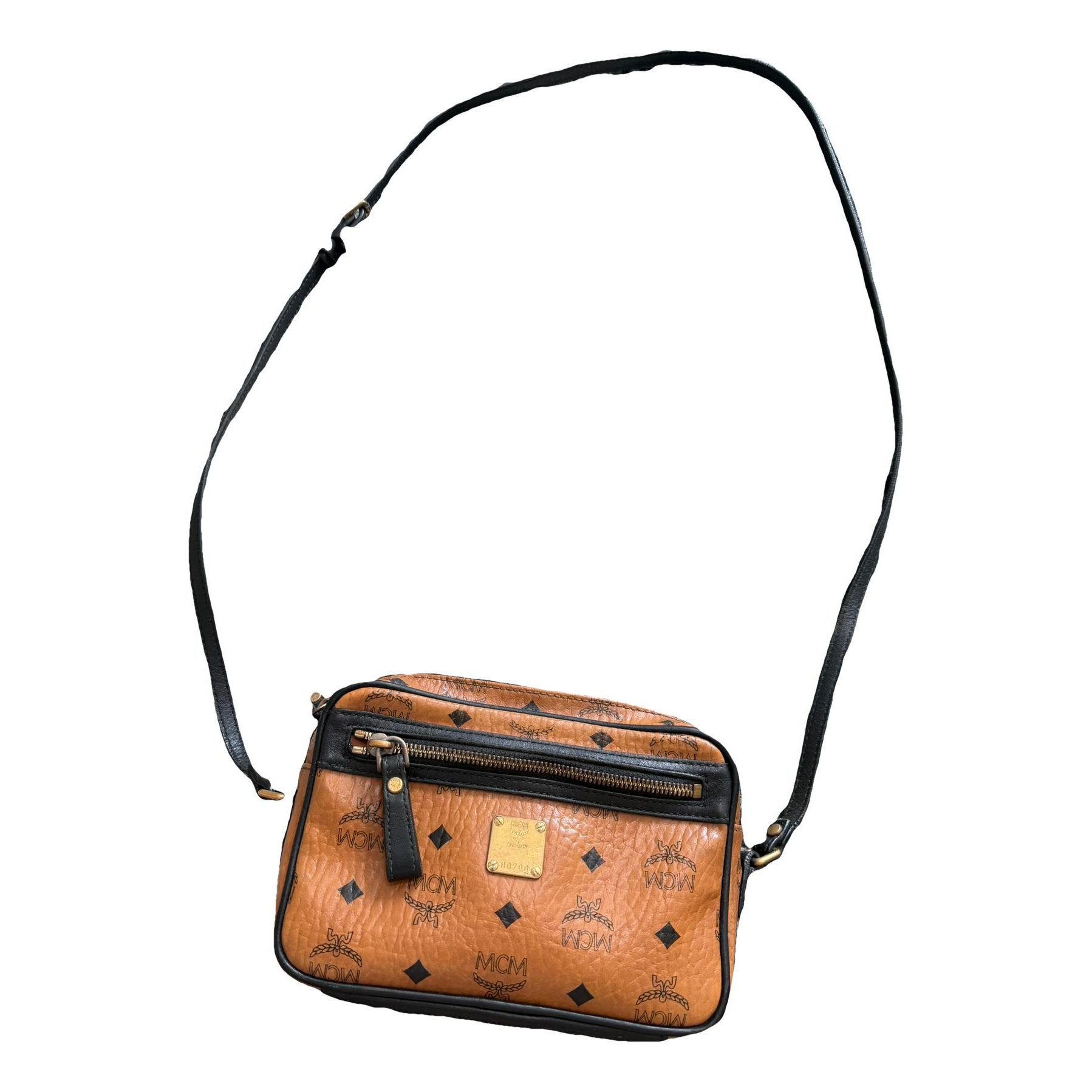 Leather crossbody bag