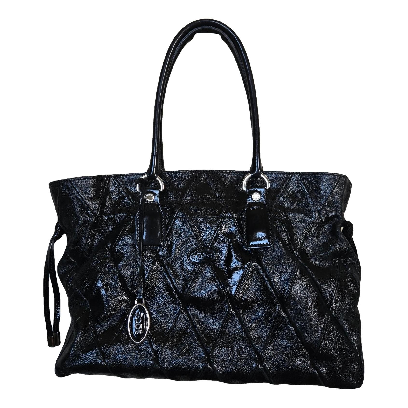D Bag leather handbag