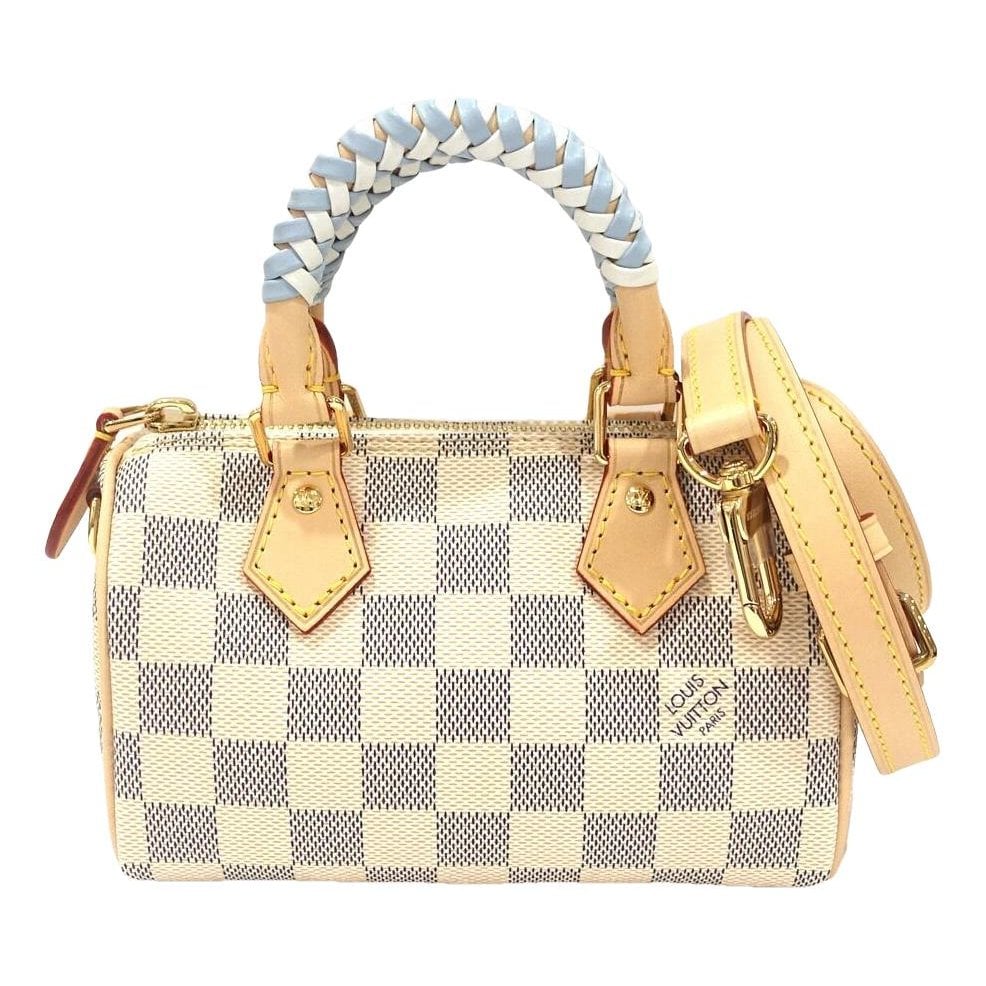 Louis Vuitton Nano Speedy / Mini HL cloth handbag