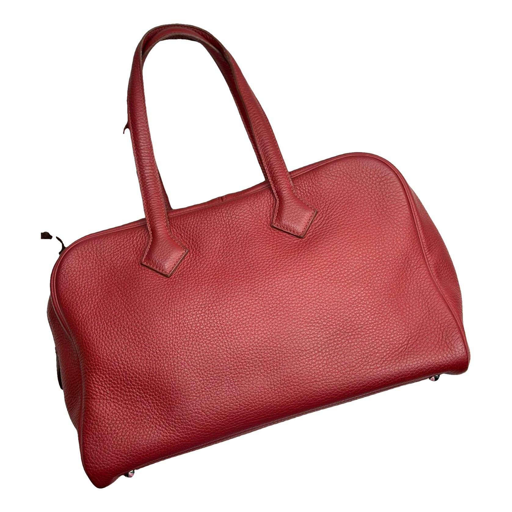 Victoria leather handbag